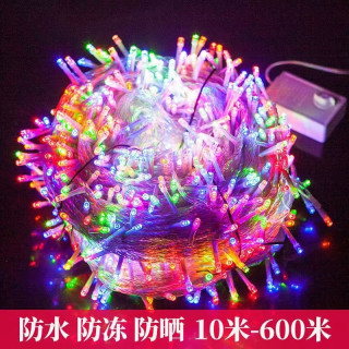 LED彩灯串灯五颜六色满天星户外防水防冻圣诞新年婚庆节日装饰灯