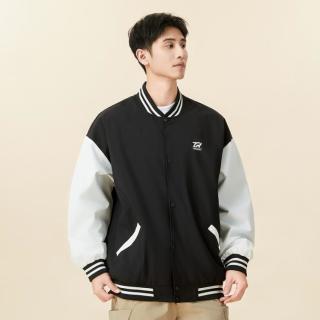 361° 春秋棒球服夹克时尚百搭潮流运动休闲男士外套