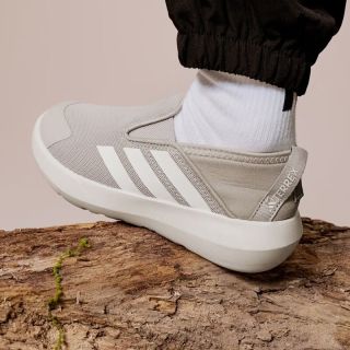 百亿补贴：adidas 儿童 BOAT SLIP-ON C 户外一脚蹬运动鞋JS1429