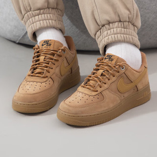 NIKE 滔搏丨NIKE耐克女子AF1空军一号小麦色运动鞋板鞋FZ7372-200