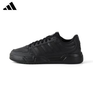 adidas 板鞋黑色男鞋女鞋百搭运动休闲鞋JS4361