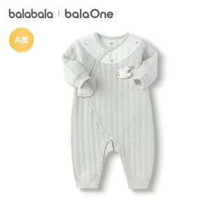 百亿补贴：巴拉巴拉 balaOne婴儿连体衣宝宝睡衣爬服哈衣新款亲肤柔软萌