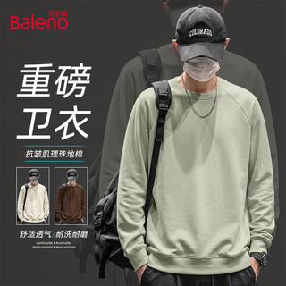 班尼路 重磅棉 抹茶绿 XL 男士卫衣