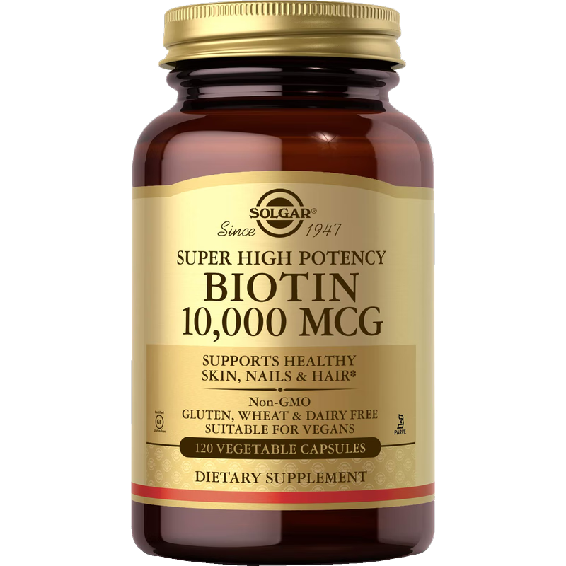 SOLGAR 维生素B7叶酸胶囊 120粒