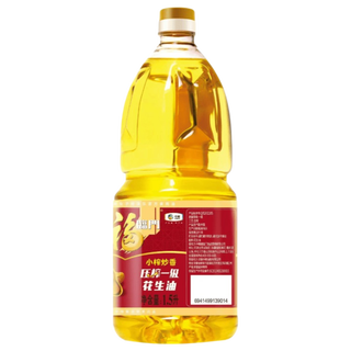 福临门 压榨一级花生油 1.5L