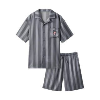 蕉内 5系 冰丝凉感 青木灰 XL 家居服套装