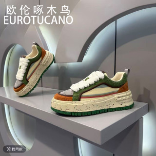 欧伦啄木鸟EUROTUCANO时尚爆款潮鞋休闲百搭男鞋舒适潮流个性板鞋
