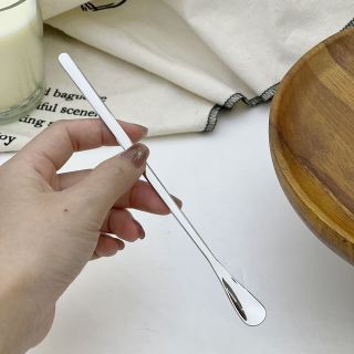 食品级304不锈钢吧勺 搅拌勺ins咖啡勺 调酒调羹