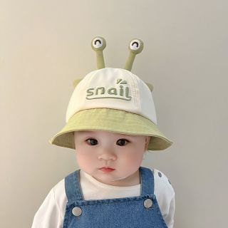 婴儿帽子0-1岁春秋薄款宝宝渔夫帽男女童网红推荐婴幼儿遮阳防晒