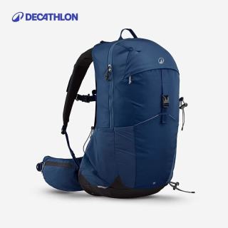 迪卡侬 双肩背包MH500城市轻户外旅行徒步大容量登山包25L-5399150 静谧蓝25L-升级