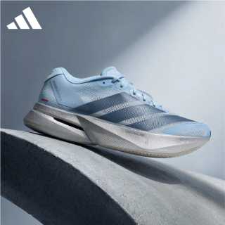 adidas 女 跑步系列 ADIZERO BOSTON 13 W 跑步鞋 KI4775 粉蓝 38.5