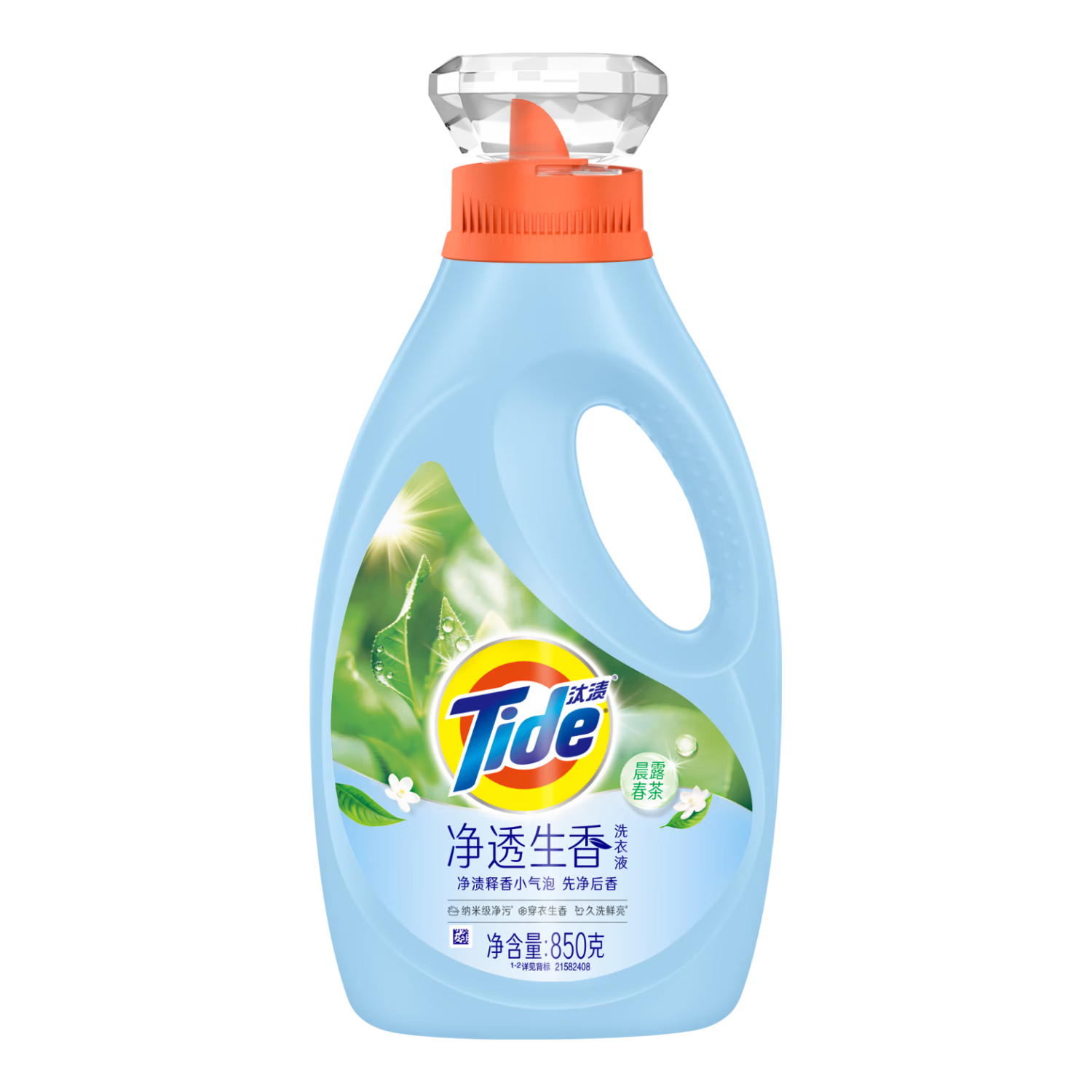 汰渍 净透生香香氛洗衣液 晨露春茶 1.7斤