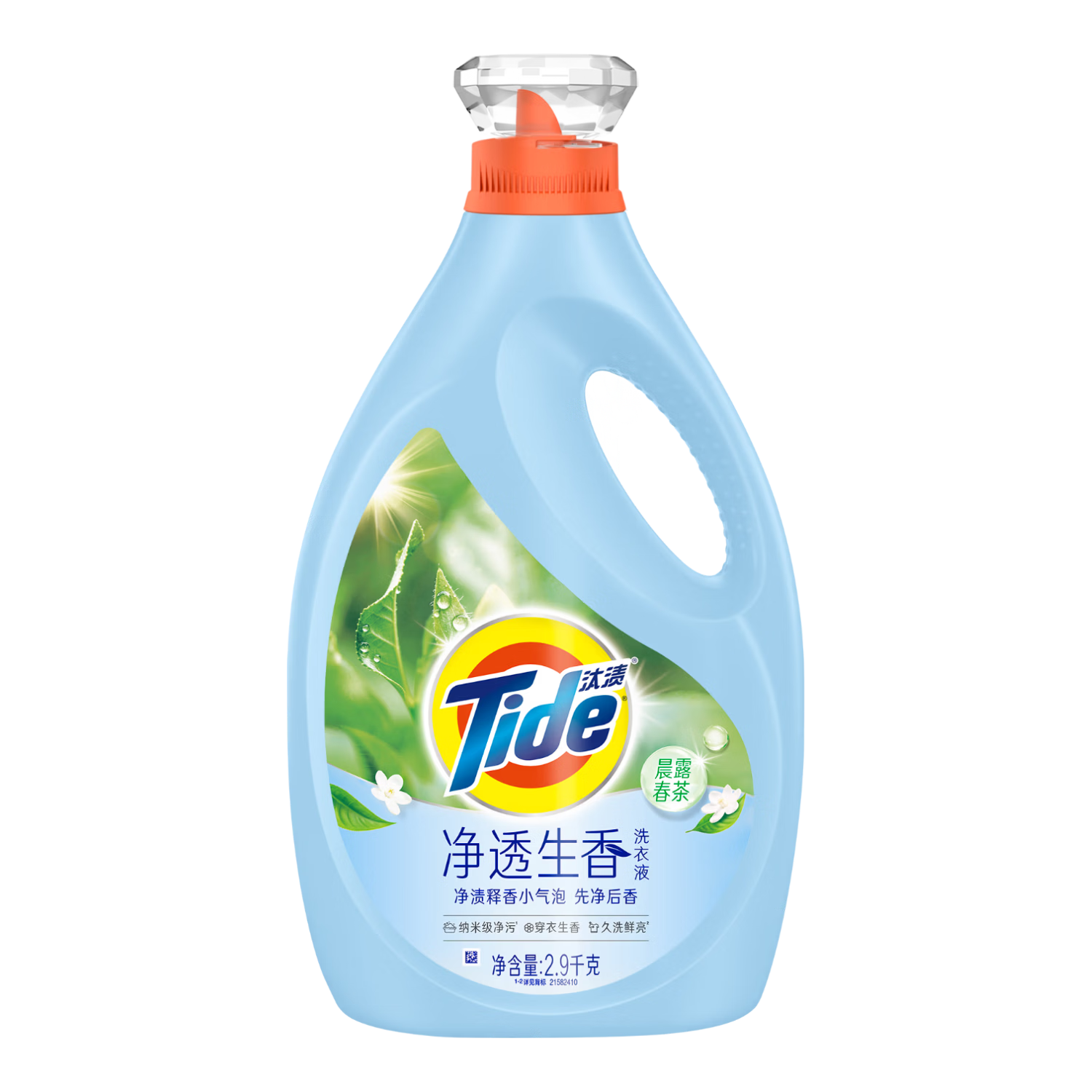 汰渍净透生香香氛洗衣液晨露春茶5.8斤