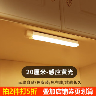 以典 人体感应灯带家用小夜灯