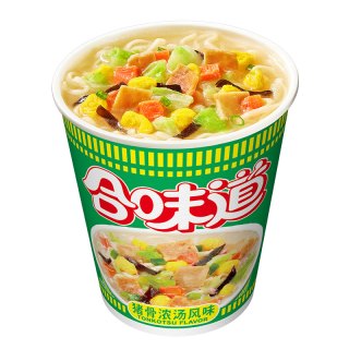 88VIP：日清食品 日清合味道猪骨浓汤方便面77g*12杯