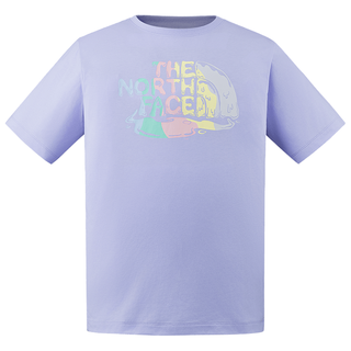THE NORTH FACE 北面 8GZ4 宽松休闲 蓝紫色 XS 户外T恤