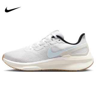 NIKE 女子跑步鞋 ZOOM 稳程STRUCTURE 25运动鞋DJ7884-113白/蓝 38