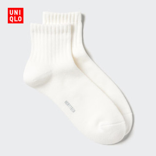 优衣库 HEATTECH袜子男装479555 479555/01乳白色 S /M/25～27 cm