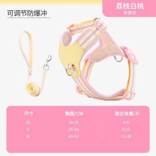 狗狗牵引绳胸背小型犬宠物胸背式