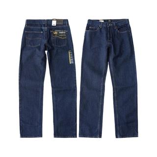 Lee 男士牛仔裤 深蓝色原色 直筒宽松 30/32