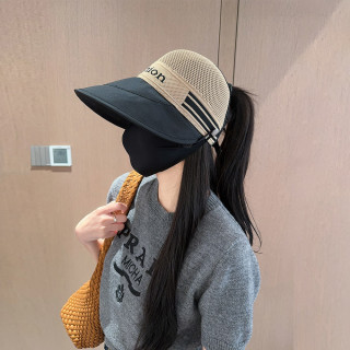 帽子女款鸭舌帽户外2025款网红款防晒遮阳帽大头围显脸小高级女士