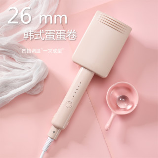 华媚 蛋蛋卷卷发棒水波纹波浪玉米烫夹板调温电卷发器鸡蛋糕蛋蛋卷发棒
