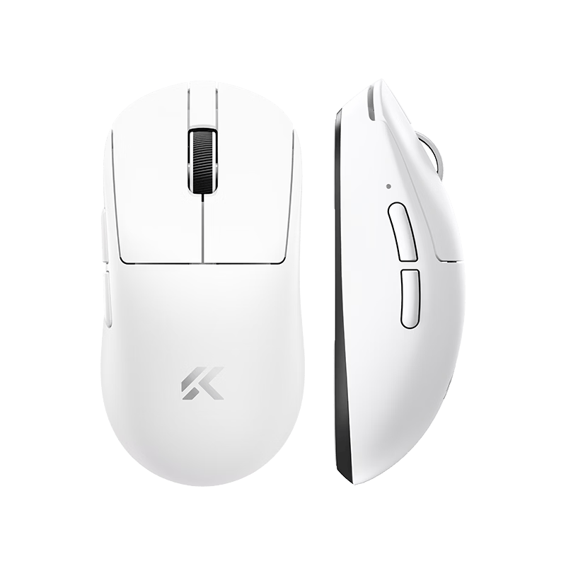 迈从 A7V3 Pro PAW3955传感器 白色 三模无线鼠标
