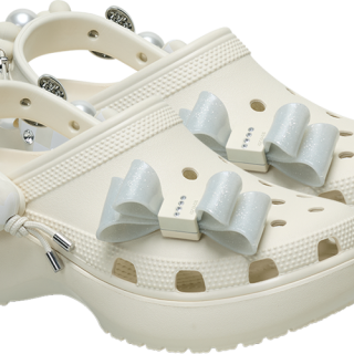 crocs 经典炫魅云朵厚底洞洞鞋