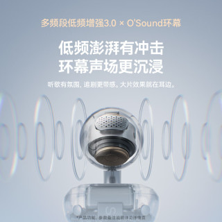 塞那 S6S Ultra Max声学大师蓝牙耳机耳夹式无线最新款长续航适用于苹果华为小米手机中秋国庆送礼