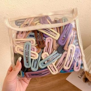 包邮1个~~莫兰迪高J感刘海碎发发卡化妆发夹侧边夹子儿童bb夹