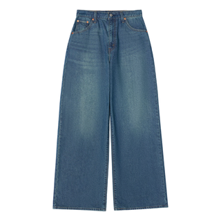 Levi's 李维斯 Baggy宽松直筒牛仔裤 中蓝色 26(31)