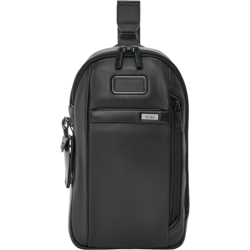 TUMI 途明 Alpha4系列 男士单肩包 黑色