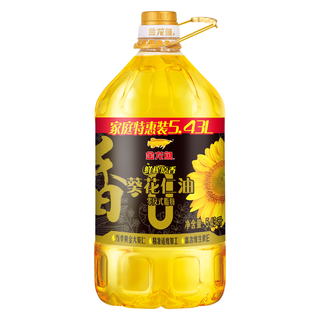 金龙鱼 物理压榨 零反式脂肪 5.43L 葵花籽油