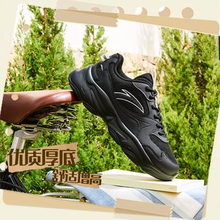 安踏 面包星 网面透气 软底 休闲运动鞋