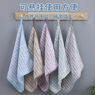 美家日记 抹布 家用洗碗毛巾 竹碳纤维吸水布 厨房擦车清洁布30