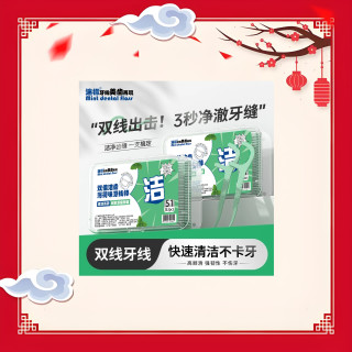 装超细牙线棒家庭装塑料牙签