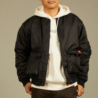 Dickies 秋冬宽松休闲棒球服工装风新复古回潮外套 男女同款 DK012612 黑色 M