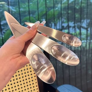 时光弧 吃西瓜神器网红勺不锈钢吃饭勺