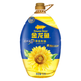 金龙鱼 零反式脂肪鲜榨原香葵花仁油 5.88L+400ml 压榨一级