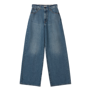 Levi's李维斯26年秋季新款女士美式复古Baggy宽松直筒牛仔裤 中蓝色 28 (31)