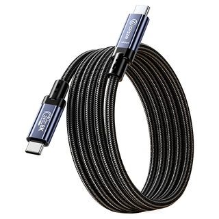 毕亚兹 USB4全功能Type-C数据线 0.5米 PD240W快充 40Gbps