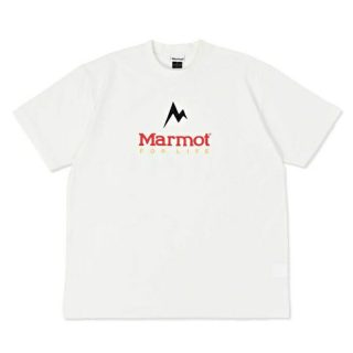 Marmot 日本直邮Marmot男士半袖T恤 [MTSS25MST061] 白色户外速干短袖