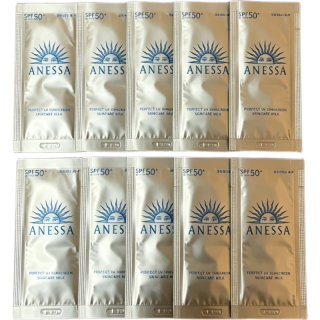 安耐晒 户外高倍防晒 防晒乳  金灿倍护防晒乳4ml*10片 SPF50+ PA++++