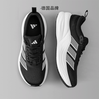 adidas 跑鞋2026新款男鞋女鞋运动跑步鞋KJ4604