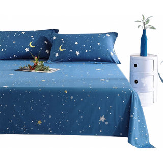 水星家纺 百丽丝星辰全棉床单 240cm×230cm
