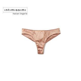 Intimissimi 意舒漫女士时尚桑蚕丝无缝半包臀三角内裤短裤SBD92A