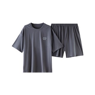 移动端：Ambis 纯棉长袖圆领/翻领 家居服套装
