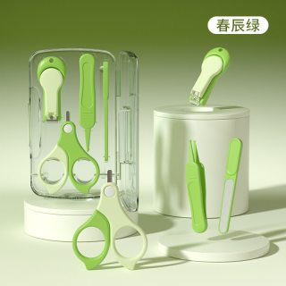 移动端：hihidefriends 防剪手 婴儿指甲剪套装+指甲钳+打磨器