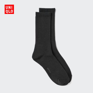 优衣库 HEATTECH袜子男装486946 09 黑色 M /L/27～29 cm