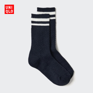 优衣库 HEATTECH袜子女装487152 69 藏青色 S /M/23～25 cm